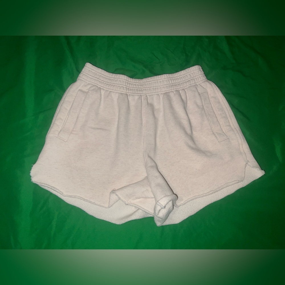 Aerie Cream Athletic Shorts size Medium